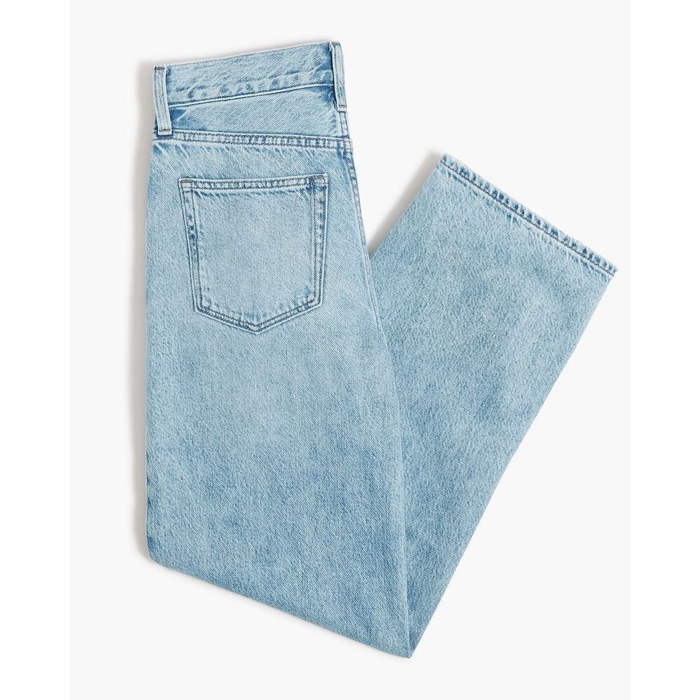 J. Crew '90s vintage baggy jean Clear Light Blue Wash Size 31 NWT BX556 - Picture 4 of 9
